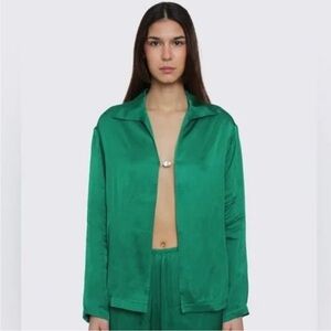 DONNI. Vibrant Green Women's Blazer